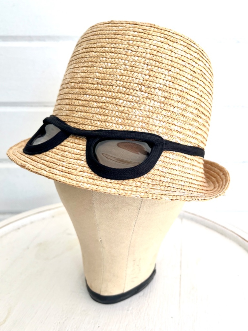 KATE SPADE Retro Novelty Straw Hat - So Fun! - O/S